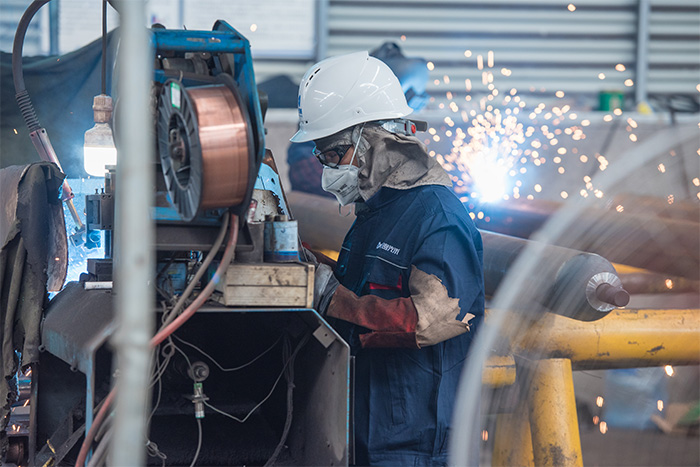荆州网架焊接车间